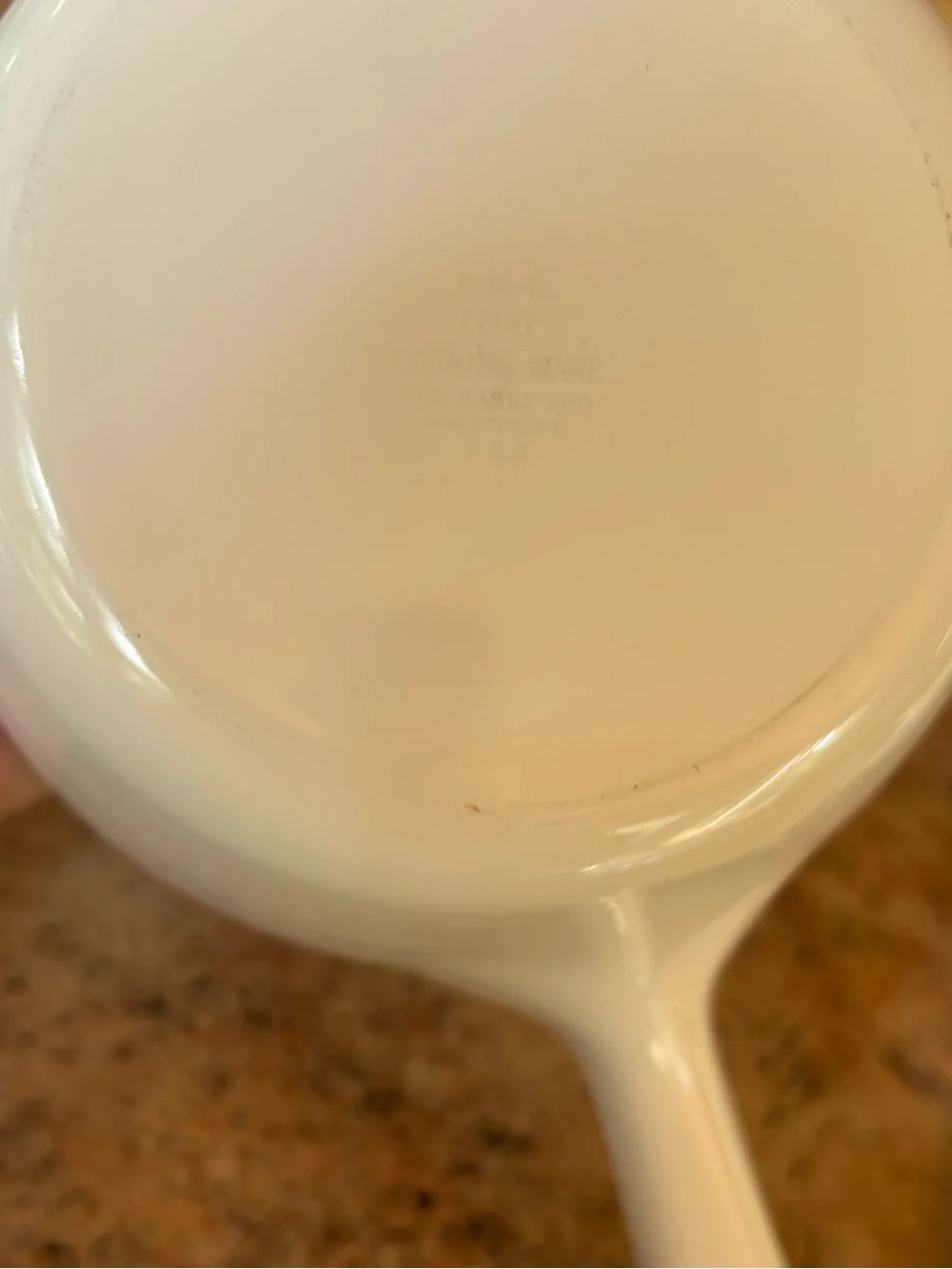 Corning Ware P-81B Cornflower Blue Menuette Pan 1PT w/Pyrex Lid P-81C No flaws.